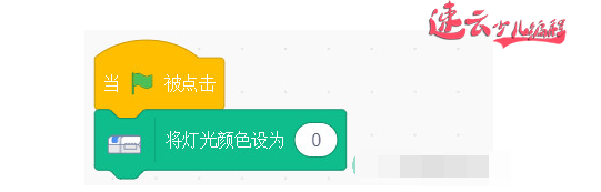 济南少儿编程：Scratch和硬件Wedo结合，制作闪光的蜗牛！~山东少儿编程~少儿编程(图1)